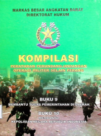 Kompilasi Perpu Operasi Militer Selain Perang Buku 9 