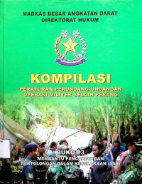 Kompilasi Perpu Operasi Militer Selain Perang Buku 13 