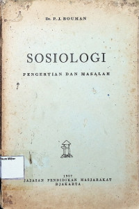 Sosiologi Pengertian dan Masalah