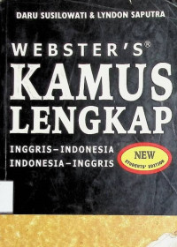 Webster's Kamus Lengkap Inggris-Indonesia, Indonesia-Inggris