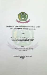 Tesis : Analisis Yuridis Tentang Layanan Pijat Bayi Oleh Bidan Sebagai Salah Satu Layanan Kesehatan Tradisional