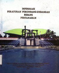 Informasi Peraturan Perundang-undangan bidang pertanahan