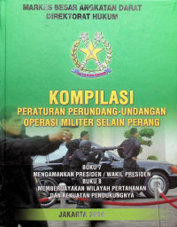 Kompilasi Perpu Operasi Militer Selain Perang Buku 7 