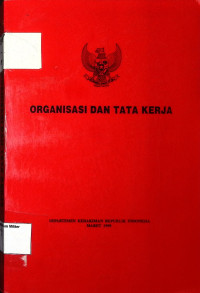 Organisasi dan Tata Kerja