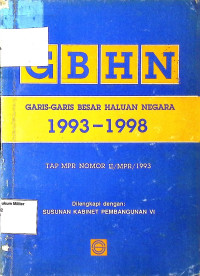 Garis-Garis Besar Haluan Negara 1993-1998