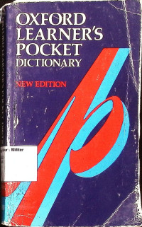 Oxord Learner's Pocket Dictionary ( New Edition )