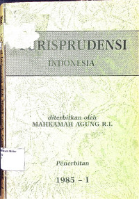 Yurisprudensi Indonesia