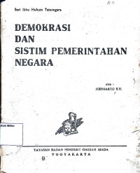 Demokrasi dan Sistim Pemerintahan Negara