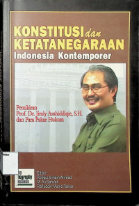 Konstitusi dan Ketatanegaraan Indonesia Kontemporer