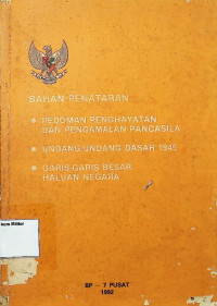 Bahan Penataran (Orange)