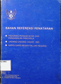 Bahan Referensi Penataran (sampul biru)