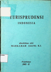 Yurisprudensi Indonesia II