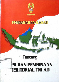 Pengarahan Kasad tentang Visi dan Pembinaan Teritorial TNI AD