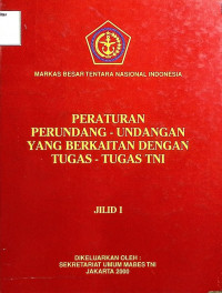 UU No. 5 thn 1997 ttg Psikotropika ; UU No. 22 thn 1997 ttg Narkotika ; UU No. 26 thn 1999 ttg pencabutan UU No. 11/PNPS/thn 1963 ttg Pemberantasan kegiatan subversi ; UU No. 27 thn 1999 ttg perubahan kitab UU Hukum Pidana yg berkaitan dengan Kejahatan Terhadap keamanan negara ; UU No. 28 tahun 1999 ttg penyelenggaraan negara yg bersih dan bebas dari korupsi, kolusi dan nepotisme ; UU No. 31 tahun 1999 ttg pemberantasan tindak pidana korupsi ; UU No. 35 thn 1999 ttg perubahan atas UU No. 14 tahun 1970 ttg ketentuan-ketentuan pokok kekuasaan kehakiman ; UU No. 56 thn 1999 ttg rakyat terlatih ; Inpres RI No. 2 thn 1999 ttg langkah-langkah kebijakan dalam rangka pemisahan kepolisian Negara Republik Indonesia dari angkatan bersenjatan RI