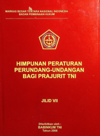 UU RI No. 37 Th 1999 Ttg Hubungan Luar Negeri ; UU RI No. 24 Th 2000 Ttg Perjanjian Internasioanl ; UU RI No. 5 Th 2006 Ttg Pengesahan International Convention For The Suppression of Terrorist Bombings 1997 ; UU RI No. 6 Th 2006 Ttg Pengesahan International Convention for the Suppresion of the Financing of Terrorism 1999 ; UU RI No. 7 Th 2006 Ttg Pengesahan United Nations Convention Agains t Corruption 2003 ; UU RI No. 8 Th 2006 Ttg Penegsahan Perjanjian Antara RI dan RRC ; UU RI No. 12 Th 2006 Ttg Kewarganegaraan RI ; UU RI No. 13 Th 2006 Ttg Perlindungan Saksi dan Korban ; UU RI No. 21 Th 2007 Ttg Pemberantasan Tindak Pidana Perdagangan Orang ; UU RI No. 22 Th 2007 Ttg PPU ; UU RI No. 24 Th 2007 Ttg Penanggulangan Bencana ; UU RI No. 47 Th 2007 Ttg Pengesahan Perjanjian Antara RI dan Australia Ttg Kerjasana Keamanan ; PP RI No. 2 Th 2007 Ttg Tata Cara Memperoleh, Kehilangan ; PP RI No. 25 Th 2007 Ttg perubahan Kedua Atas PP No. 8 Th 2005 Ttg Pemilihan, Pengesahan Pengangkatan dan pemberhentian Kepala Daerah ; PerPRES RI No. 10 Th 2006 Ttg Badan Pertahanan Nasional ; Surat Perintah Kepala BPH TNI No. Sprin/21/I/2008 Ttg Tim Pokja.