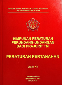 UU No. 5 Th 1960 Ttg Peraturan Dasar Pokok- Pokok Agraria ; UU No. 2 Th 2012 Ttg Pengadaan Tanah Bagi Pembangunan untuk Kepentingan Umum ; PP Pengganti UU No. 56 Th 1960 Ttg Penetapan Luas Tanah Pertanian ; PP No. 8 Th 1953 Ttg Penguasaan Tanah-Tanah Negara ; PP No. 40 Th 1996 Ttg Hak Guna Usaha , Hak Guna Bangunan dan Hak Pakai Atas Tanah ; PP No. 24 Th 1997 Ttg Pendaftaran Tanah ; PP No. 11 Th 2010 Ttg Penertiban dan pendayagunaan Tanah Terlantar ; PP No. 103 Th 2015 Ttg Pemilikan Rumah Tempat Tinggal atau Hunian oleh Orang Asing yang Berkedudukan di Indonesia ; PP No. 36 Th 2005 Ttg Pengadaan Tanah bagi pelaksanaan Pembagunan untuk Kepentingan umum ; PerPres No. 65 Th 2006 Ttg Perubahan atas PerPres No. 36 Th 2005 Ttg Pengadaan Tanah Bagi Pelaksanaan Pembangunan untuk Kepentingan umum ; PerMen Negara Agraria/ Kep. Badan Pertanahan Nasional No. 1 Th 1999 Ttg Cara Penanganan Sengketa Pertanahan; PerMen Negara Agraria dan tata Ruang / Kep. Badan Pertanahan Nasional No. 10 Th 2016 Ttg Tata Cara Penetapan hak Komunal atas Tanah Masyarakat Hukum Adat ; PerMen Negara Agraria dan tata Ruang / Kep. Badan Pertanahan nasional No. 11 Th 2016 Ttg Penyelesaian Kasus Pertanahan ; Per. Kep. Badan pertanahan Naional No. 3 Th 2007 Ttg Ketentuan Pelaksanaan Peraturan Presiden No. 36 Th 2005.