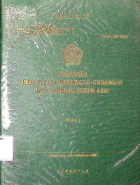 Himpunan Peraturan Perundang-undangan bagi Penegak Hukum ABRI Jilid 1