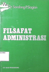 Filsafat Administrasi