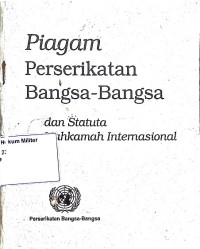 Piagam Perserikatan Bangsa-bangsa dan Statuta Mahkamah Internasional