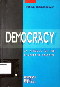 Democracy : An Introduction For Democratic Practice