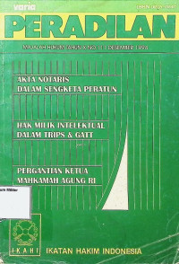 Varia Peradilan : Majalah Hukum Tahun X No. 111 (Desember 1994)