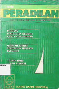 Varia Peradilan : Majalah Hukum Tahun X No. 112 (Januari 1995)