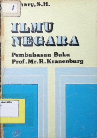 Ilmu Negara Pembahasan Prof. Mr. R. Kraneburg