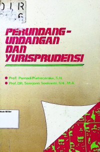 Perundang-undangan dan Yurisprudensi