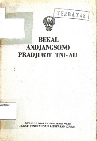 Bekal Andjangono Pradjurit TNI