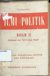 Ilmu Politik Djilid 2