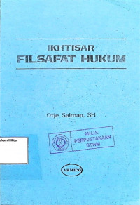 Ikhtisar Filsafat Hukum