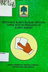 Penulisan Karya ilmiah tentang Aspek Hukum Penggunaan Kartu Kredit