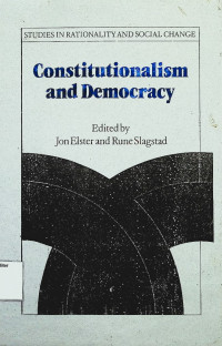 Constitutionalism and Democracy