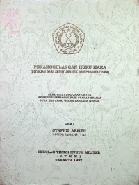 Skripsi : Penanggulangan Huru Hara (Ditinjau Dari Sudut Juridik dan Pragmatisma)