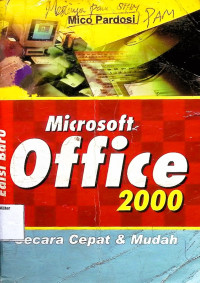 Microsoft Office 2000 Secara cepat dan Mudah