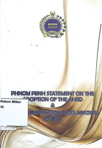 ASEAN HUMAN RIGHTS DECLARATION (AHRD)