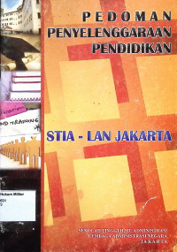 Pedoman Penyelenggara Pendidikan