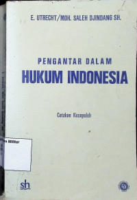 Pengantar Dalam Hukum Indonesia