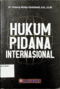 Hukum Pidana Internasional