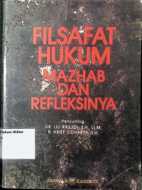Filsafat Hukum Mazhab dan Refleksinya