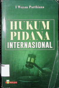Hukum Pidana Internasional