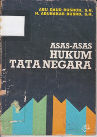 Asas-Asas Hukum Tata Negara