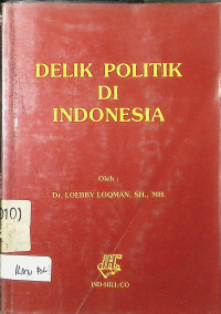 Delik Politik di Indonesia