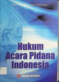 Hukum Acara Pidana Indonesia