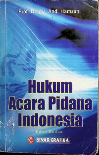 Hukum Acara Pidana Indonesia