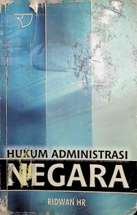 Hukum Administrasi Negara