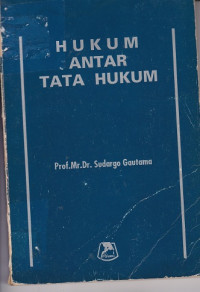 Hukum Antar Tata Hukum