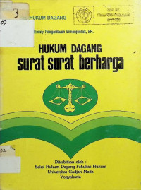 Hukum Dagang Surat-Surat Berharga