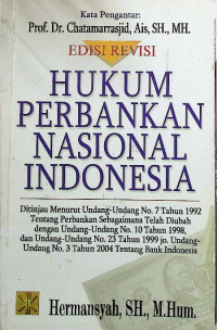 Hukum Perbankan Nasional Indonesia