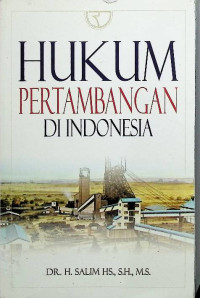 Hukum Pertambangan di Indonesia